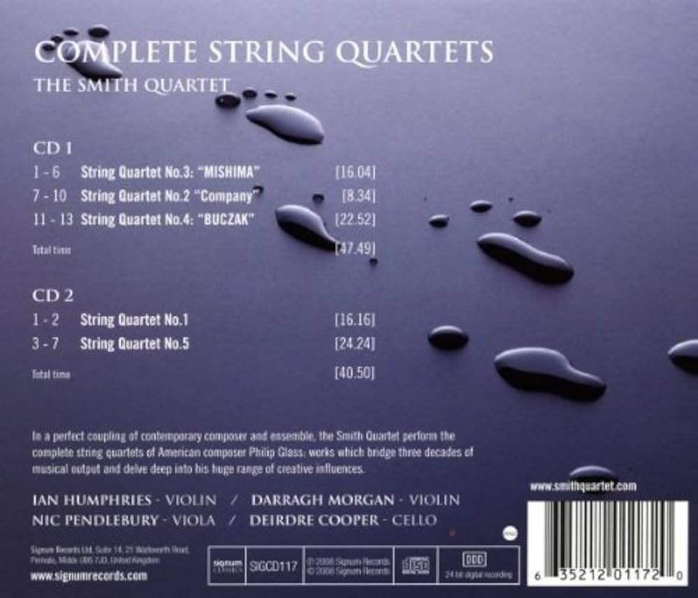 フィリップ・グラス Philip Glass 4CDボックスセット グラスワークス | フィリップ・グラス | ソニーミュージック